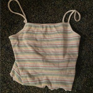 forever 21 colorful crop top size M